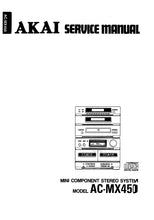 Load image into Gallery viewer, AKAI AC-MX450 SERVICE MANUAL IN ENGLISH MINI COMPONENT STEREO SYSTEM