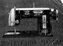 Load image into Gallery viewer, AMERICAN BEAUTY STANDARD SEWING SUPER ZIGZAG INSTRUCTION MANUAL ENGLISH SEWING MACHINE