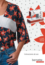 Load image into Gallery viewer, BERNETTE B05 CRAFTER INSTRUCCIONES DE USO ESPANOL MAQUINA DE COSER