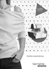 Load image into Gallery viewer, BERNETTE B44 FUNLOCK BEDIENUNGSANLEITUNG DEUTSCH NAHMASCHINE