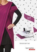 Load image into Gallery viewer, BERNETTE B64 ISTRUZIONI PER L'USO ITALIANO MACCHINA DA CUCIRE