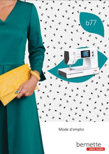 Load image into Gallery viewer, BERNETTE B77 MODE D'EMPLOI FRANCAIS MACHINE A COUDRE