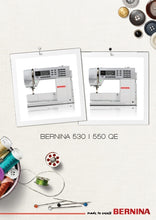 Load image into Gallery viewer, BERNINA 530 550 QE ISTRUZIONI PER L'USO ITALIANO MACCHINA DA CUCIRE