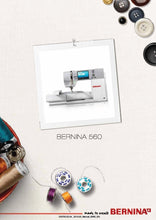 Load image into Gallery viewer, BERNINA 560 USER GUIDE ENGLISH SEWING MACHINE