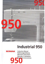Load image into Gallery viewer, BERNINA 950 INDUSTRIAL MANUEL D'INSTRUCTIONS FRANCAIS MACHINE A COUDRE