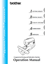 Load image into Gallery viewer, BROTHER 882-U10 OPERATION MANUAL ENGLISH SEWING MACHINE