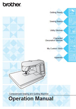 Load image into Gallery viewer, BROTHER 882-U60 OPERATION MANUAL ENGLISH SEWING MACHINE