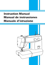 Load image into Gallery viewer, BROTHER 885-447 INSTRUCTION MANUAL BOOK IN ENG FR ESP IT SEWING MACHINE