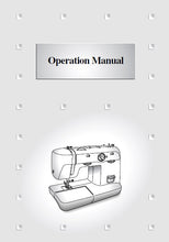 Load image into Gallery viewer, BROTHER 885-458 OPERATION MANUAL ENGLISH SEWING MACHINE