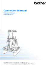 Load image into Gallery viewer, BROTHER PRS100 OPERATION MANUAL ENGLISH SEWING MACHINE