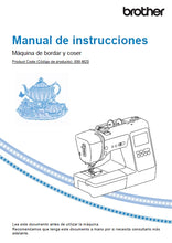 Load image into Gallery viewer, BROTHER SE630 MANUAL DE INSTRUCCIONES ESP MAQUINA DE COSER