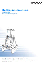 Load image into Gallery viewer, BROTHER VR BEDIENUNGSANLEITUNG DEUTSCH NAHMASCHINE