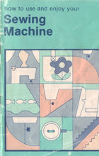 Load image into Gallery viewer, BROTHER VX641 INSTRUCTION MANUAL ENGLISH SEWING MACHINE