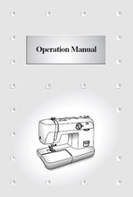 Load image into Gallery viewer, BROTHER XL-5050 OPERATION MANUAL ENGLISH SEWING MACHINE