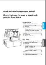 Load image into Gallery viewer, BROTHER 2340CV OPERATION MANUAL MANUAL DE INSTRUCCIONES ENG ESP SEWING MACHINE MAQUINA DE COSER