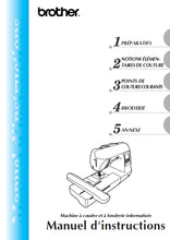 Load image into Gallery viewer, BROTHER 882-U11 MANUEL D'INSTRUCTIONS FRANCAIS MACHINE A COUDRE