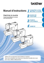 Load image into Gallery viewer, BROTHER 885-V58 885-V59 885-V68 885-V69 MANUEL D'INSTRUCTION FRANCAIS MACHINE A COUDRE