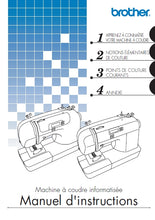 Load image into Gallery viewer, BROTHER 885-S33 885-S34 885-S36 885-S37 MANUEL D'INSTRUCTIONS FRANCAIS MACHINE A COUDRE