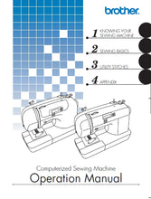 Load image into Gallery viewer, BROTHER EX-660 OPERATION MANUAL IN ENGLISH SEWING MACHINE