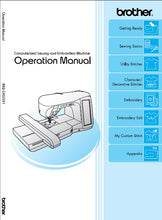 Load image into Gallery viewer, BROTHER INNOV-IS4000D OPERATION MANUAL ENGLISH SEWING MACHINE