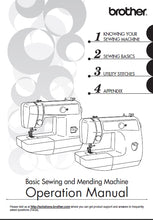 Load image into Gallery viewer, BROTHER LS-2220 OPERATION MANUAL ENGLISH SEWING MACHINE