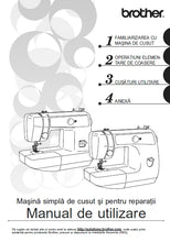 Load image into Gallery viewer, BROTHER LS2125 XE4762-001 MANUAL DE UTILIZARE ROMANIA MASINA DE CUSUT