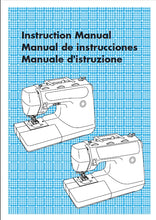 Load image into Gallery viewer, BROTHER PS-55 INSTRUCTION MANUAL MANUAL DE INSTRUCCIONES MANUEL D'ISTRUZIONE ENG ESP ITAL SEWING MACHINE MAQUINA DE COSER MACCHINA DA CUCIRE