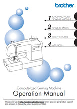 Load image into Gallery viewer, BROTHER SB700T OPERATION MANUAL ENGLISH SEWING MACHINE
