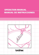 Load image into Gallery viewer, BROTHER STAR 120E OPERATION MANUAL MANUAL DE INSTRUCCIONES ENG ESP SEWING MACHINE MAQUINA DE COSER