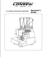 Load image into Gallery viewer, CONSEW 14TU OPERATORS GUIDE IN ENGLISH SEWING MACHINE