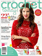 Load image into Gallery viewer, CROCHET TODAY 44 NOV DEC 2013 CROCHET MAGAZINE ENGLISH CROCHET PATTERNS
