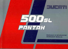 Load image into Gallery viewer, DUCATI 500SL PANTAH MANUALE DI RIPARAZIONE/ WORKSHOP MANUAL ITAL ENG MOTOCICLO MOTORCYCLE