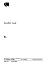 Load image into Gallery viewer, DURKOPP ADLER 527 INSTRUCTION MANUAL ENGLISH SEWING MACHINE