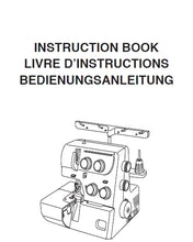 Load image into Gallery viewer, ELNA 264 INSTRUCTION BOOK LIVRE D'INSTRUCTIONS BEDIENUNGSANLEITUNG ENG FRANC DEUT SEWING MACHINE MACHINE A COUDRE NAHMASCHINE
