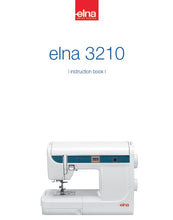 Load image into Gallery viewer, ELNA 3210 INSTRUCTION BOOK ENGLISH SEWING MACHINE