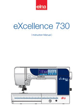 Load image into Gallery viewer, ELNA EXCELLENCE 730 INSTRUCTION MANUAL ENGLISH SEWING MACHINE