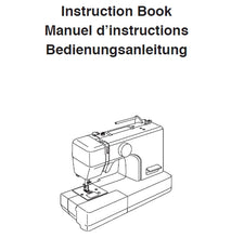 Load image into Gallery viewer, ELNA EXPLORE 150 INSTRUCTION BOOK MANUEL D'INSTRUCTIONS BEDIENUNGSANLEITUNG ENG FRANC DEUT SEWING MACHINE MACHINE A COUDRE NAHMASCHINE