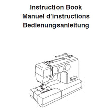 Load image into Gallery viewer, ELNA EXPLORE 160 INSTRUCTION BOOK MANUEL D'INSTRUCTIONS BEDIENUNGSANLEITUNG ENG FRANC DEUT SEWING MACHINE MACHINE A COUDRE NAHMASCHINE