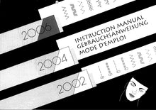 Load image into Gallery viewer, ELNA 2002 2004 2006 INSTRUCTION MANUAL ENGLISH SEWING MACHINE
