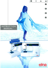 Load image into Gallery viewer, ELNA 6005 INSTRUCTION MANUAL ENGLISH SEWING MACHINE