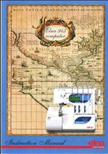 Load image into Gallery viewer, ELNA 945 COMPUTER OVERLOCK INSTRUCTION MANUAL ENGLISH SEWING MACHINE