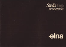 Load image into Gallery viewer, ELNA STELLA TSP INSTRUCTION MANUAL ENGLISH AIR ELECTRONIC SEWING MACHINE