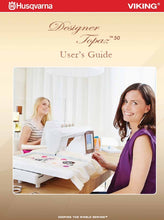 Load image into Gallery viewer, HUSQVARNA DESIGNER TOPAZ 50 USERS GUIDE ENGLISH SEWING MACHINE