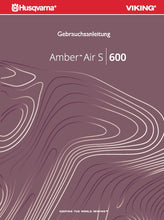 Load image into Gallery viewer, HUSQVARNA VIKING AMBER AIR S 600 GEBRAUCHSANLEITUNG DEUTSCH NAHMASCHINE