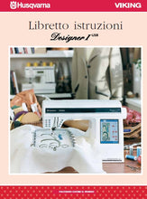 Load image into Gallery viewer, HUSQVARNA VIKING DESIGNER I LIBRETTO ISTRUZIONI ITALIANO MACCHINA DA CUCIRE