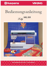 Load image into Gallery viewer, HUSQVARNA VIKING LILY 545 555 BEDIENUNGSANLEITUNG DEUTSCH NAHMASCHINE
