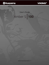 Load image into Gallery viewer, HUSQVARNA VIKING AMBER AIR S/100 USERS GUIDE ENGLISH SEWING MACHINE