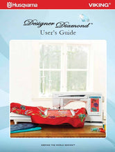 Load image into Gallery viewer, HUSQVARNA VIKING DESIGNER DIAMOND USERS GUIDE ENGLISH SEWING MACHINE