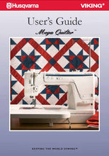 Load image into Gallery viewer, HUSQVARNA VIKING MEGA QUILTER USERS GUIDE ENGLISH SEWING MACHINE