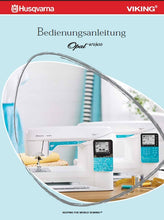 Load image into Gallery viewer, HUSQVARNA VIKING OPAL 670 650 BEDIENUNGSANLEITUNG DEUTSCH NAHMASCHINE
